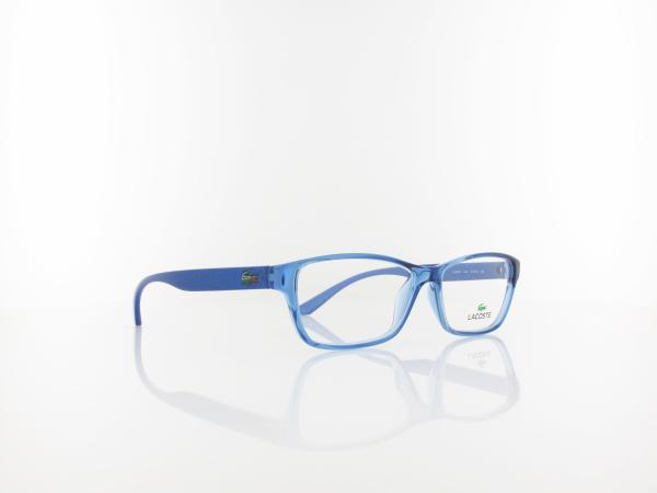 Lacoste | L3803B 440 51 | azure with glitter temples