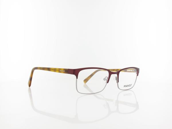 MANGO | MNG669 60 54 | weinrot havanna orange