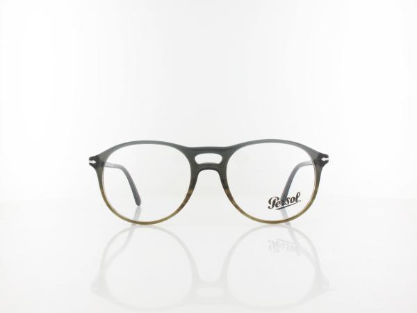 Persol | PO3202V 1012 53 | gradient grey stripped green