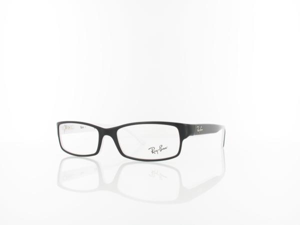Ray Ban | RX5114 2097 52 |  black white edge