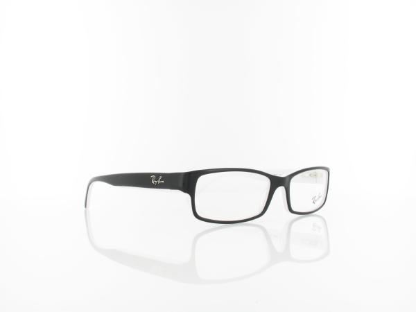 Ray Ban | RX5114 2097 52 |  black white edge