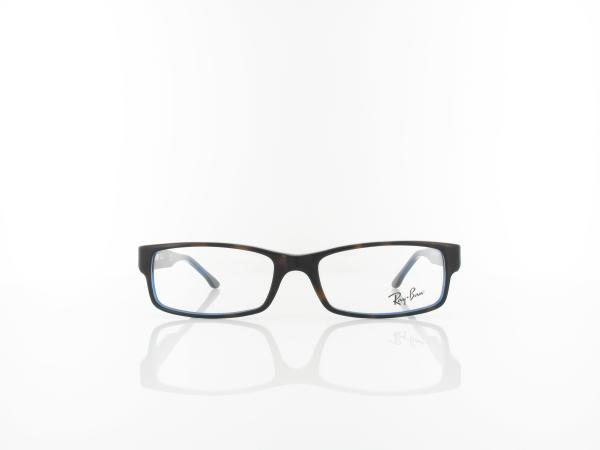 Ray Ban | RX5114 5064 52 | top havana on blue