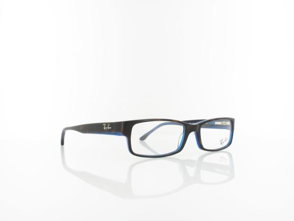 Ray Ban | RX5114 5064 52 | top havana on blue
