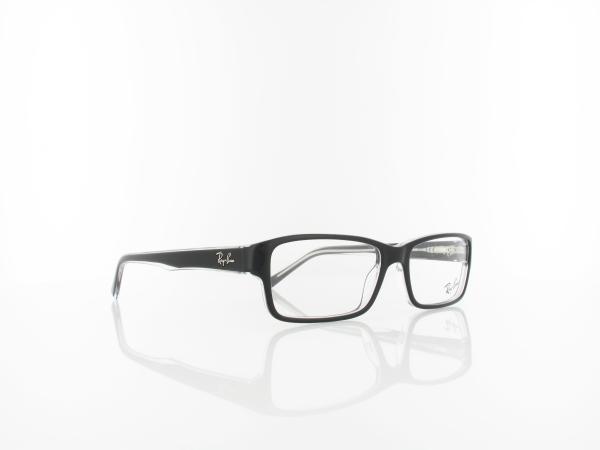Ray Ban | RX5169 2034 54 | top black on transparent