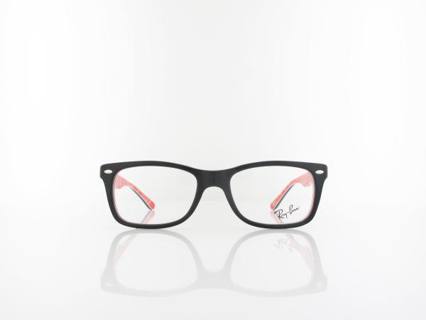 Ray Ban | RX5228 2479 50 | top black on texture red