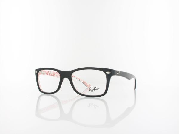 Ray Ban | RX5228 5014 50 | top black on texture white