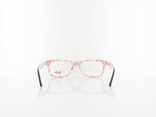Ray Ban | RX5228 5014 50 | top black on texture white