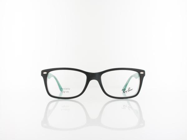 Ray Ban | RX5228 8121 53 | black on trasparent green