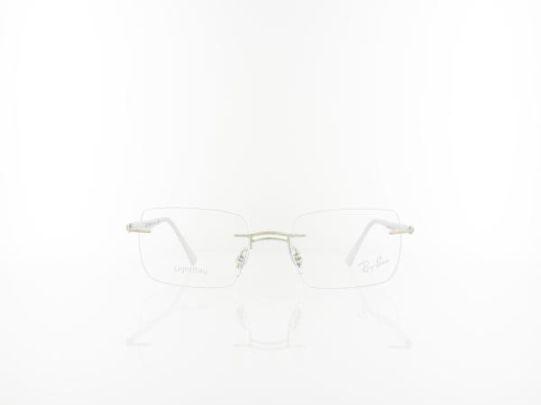 Ray Ban | RX8767 1228 51 | white on silver