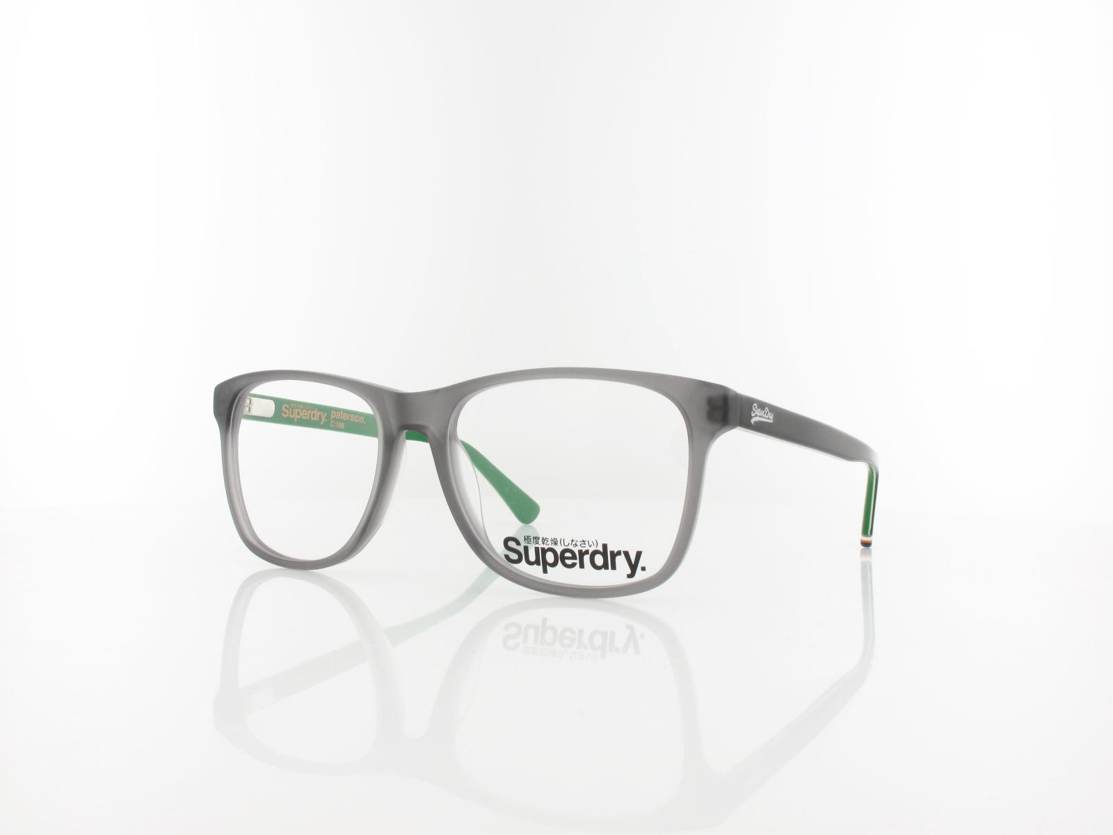 Superdry | Paterson 108 55 | matte grey gloss black green