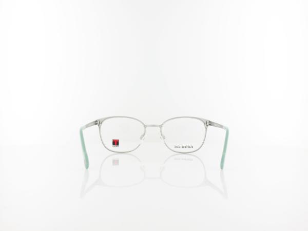 Timezone | Diamond small 10 47 | matte silver mint green