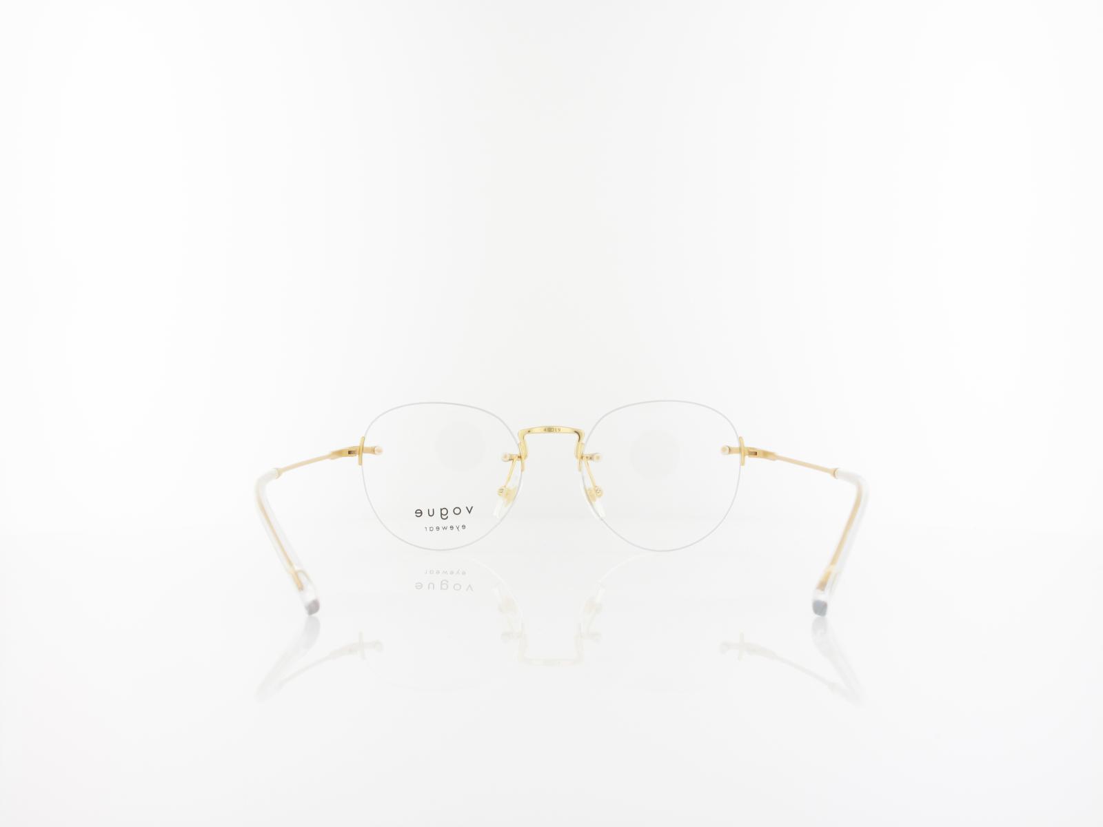 Vogue | VO4218 280 49 | brushed gold