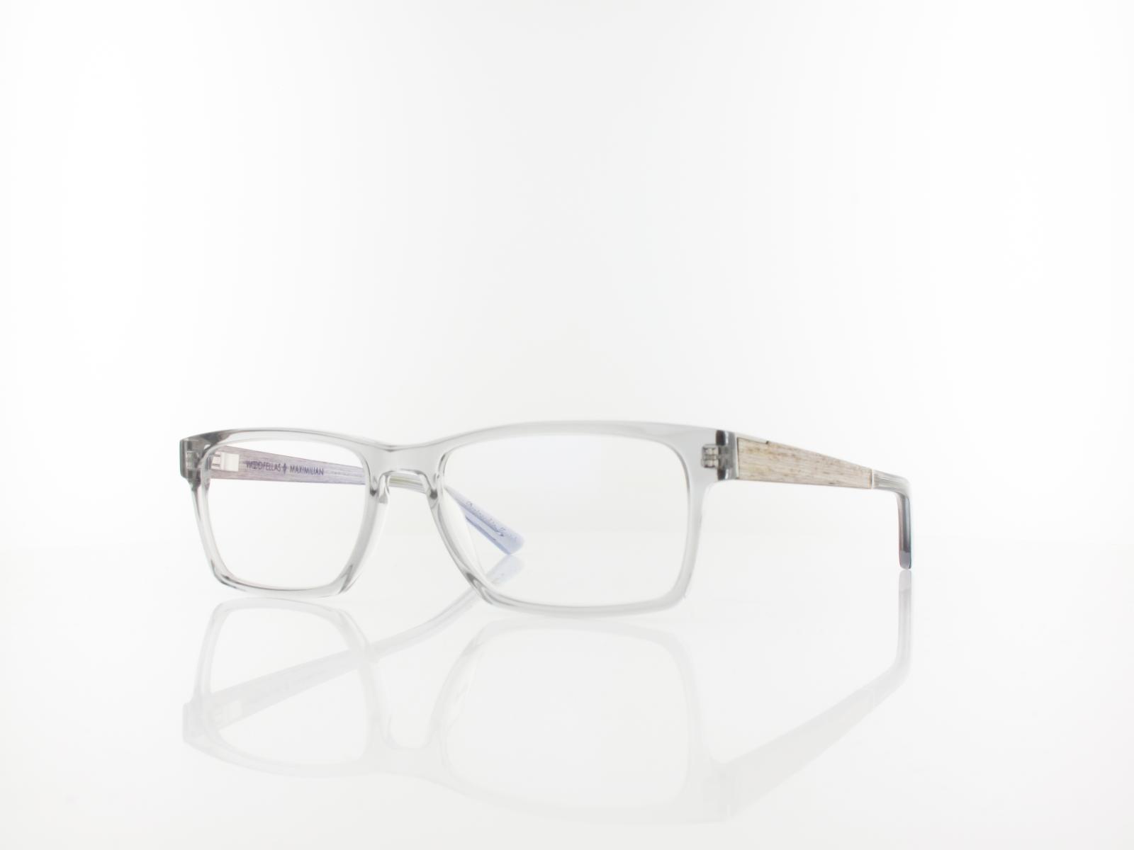 Wood Fellas | Maximilian Premium Wood Acetate 10999 6220 55 | chalk oak crystal grey
