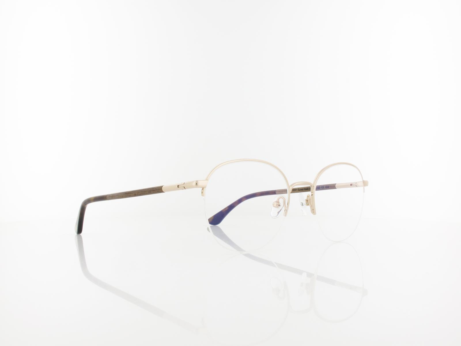 Wood Fellas | Cloudburst Halfrim Titanium 11017 6709 52 | curled gold shiny