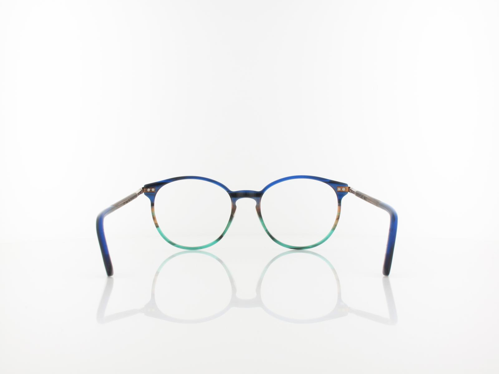 Wood Fellas | Halo Wood Acetate 11020 6713 52 | walnut blue