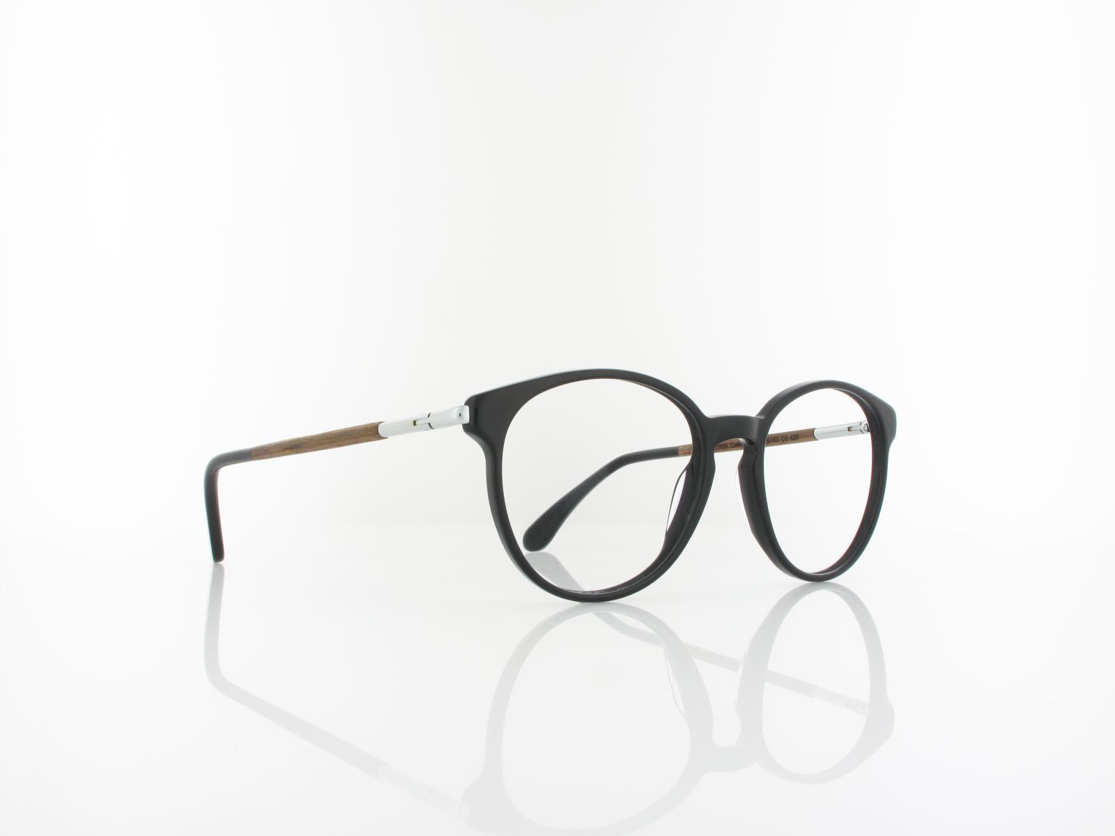 Wood Fellas | Halo Wood Acetate 11020 6990 52 | curled black