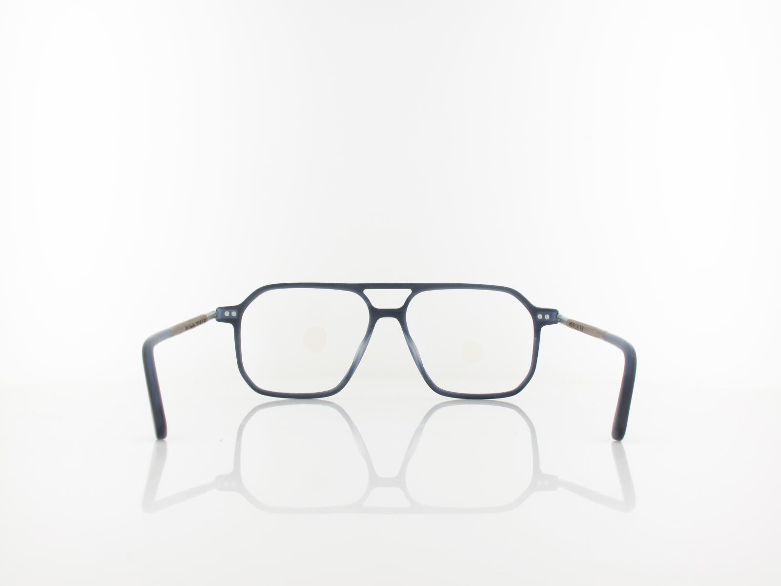 Wood Fellas | Blip Wood Acetate 11041 7040 57 | curled blue