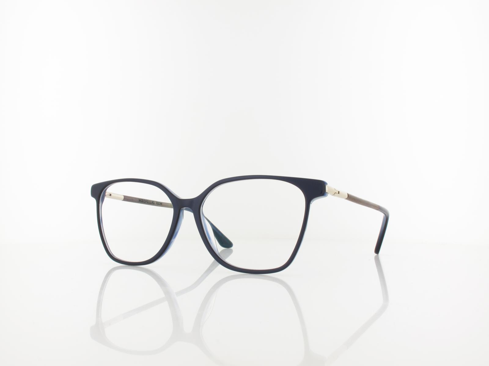 Wood Fellas | Flow Wood Acetate 11073 7361 55 | curled blue