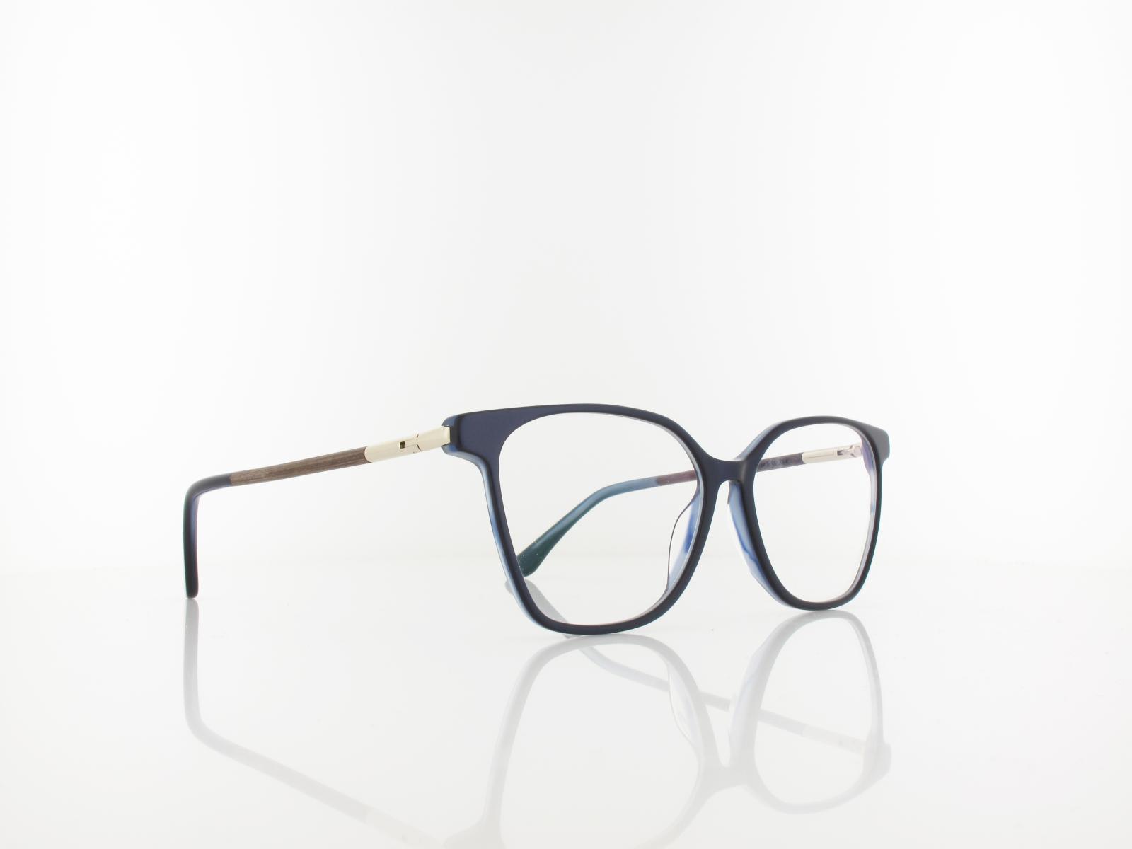 Wood Fellas | Flow Wood Acetate 11073 7361 55 | curled blue