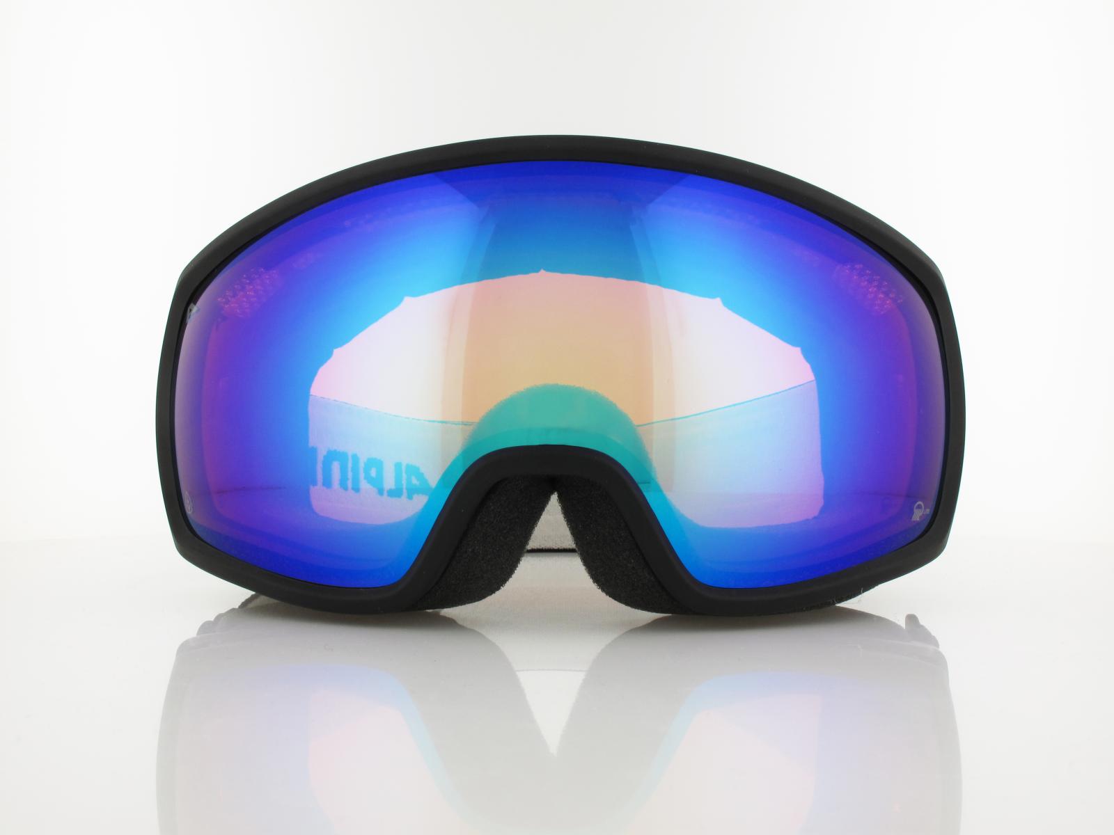 Alpina | Double Jack PLANET A7285 831 | black matt / Q-LITE blue