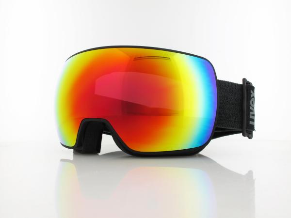 UVEX | Compact FM S550130 2030 | black matt / DL rainbow mirror