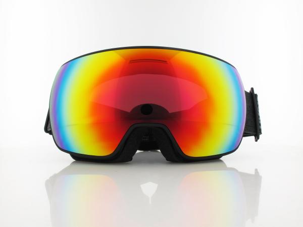UVEX | Compact FM S550130 2030 | black matt / DL rainbow mirror