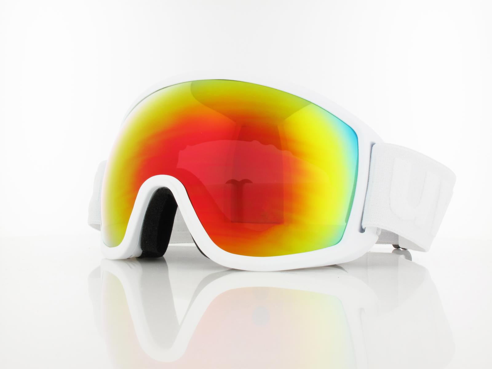 UVEX | topic FM S550570 1330 | white matt / mirror rainbow
