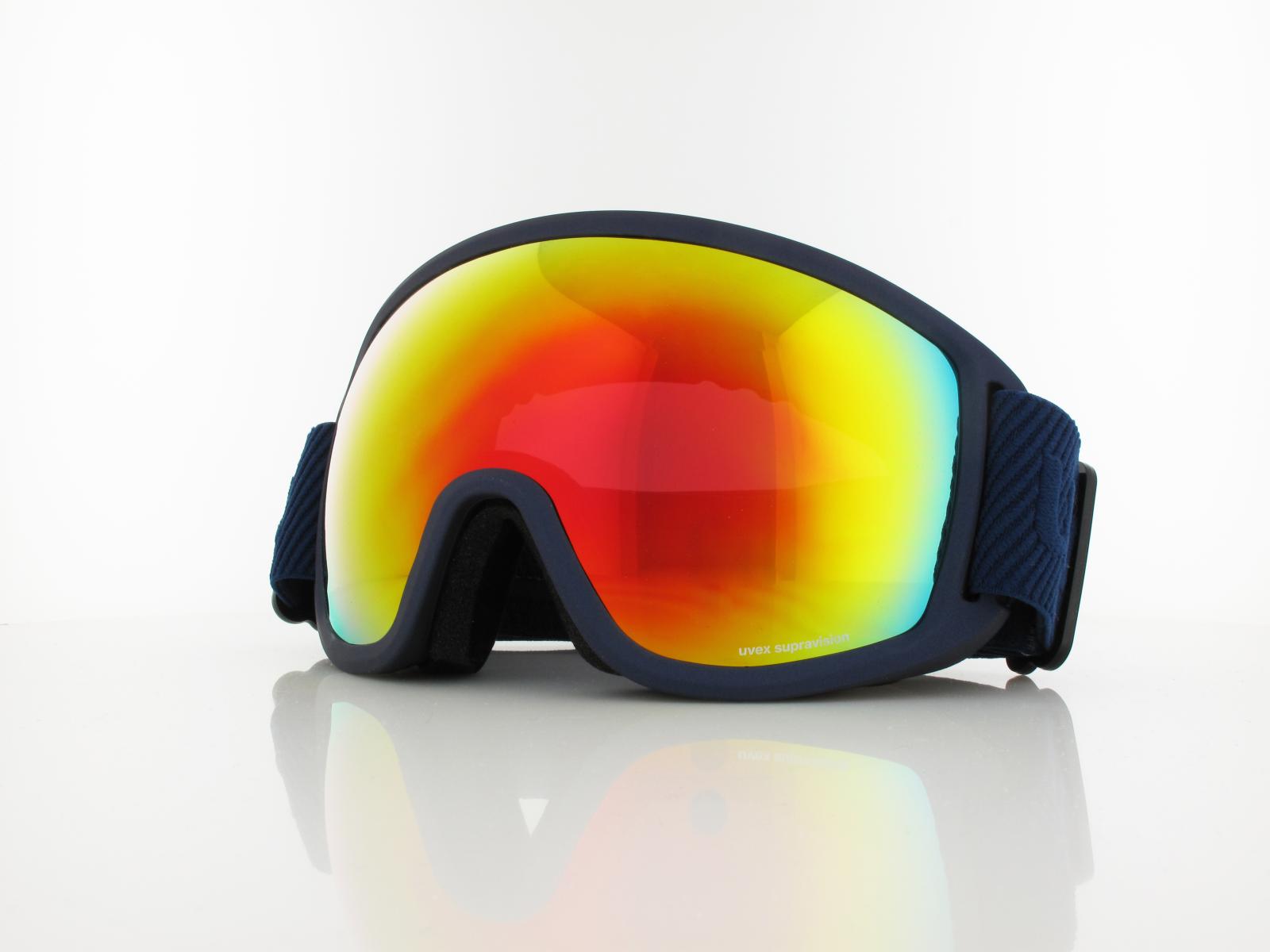UVEX | topic FM S550570 4060 | navy mat / DL mirror rainbow