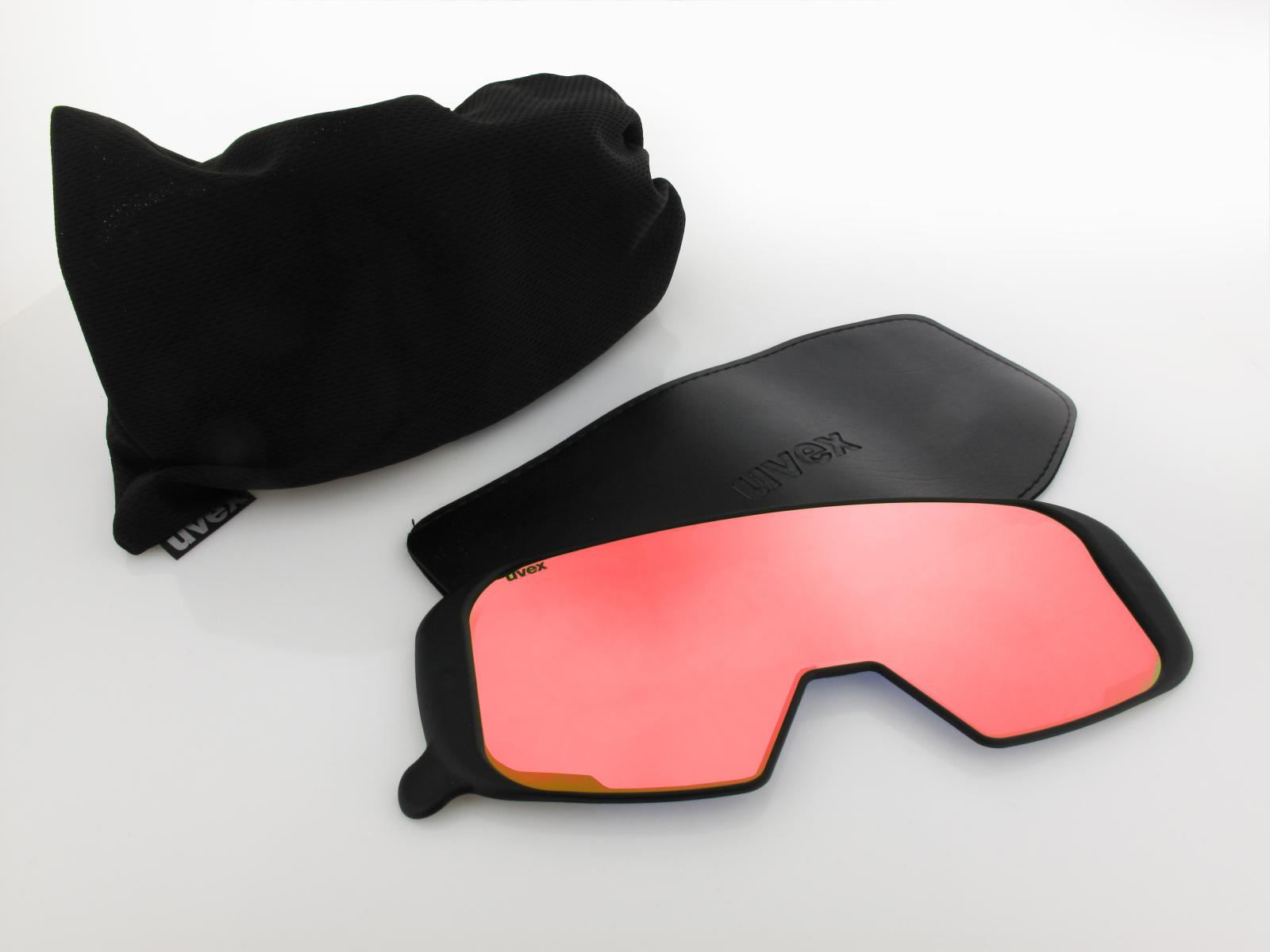 UVEX | saga TO S551351 3030 | fierce red / SL mirror red - DL lasergold lite