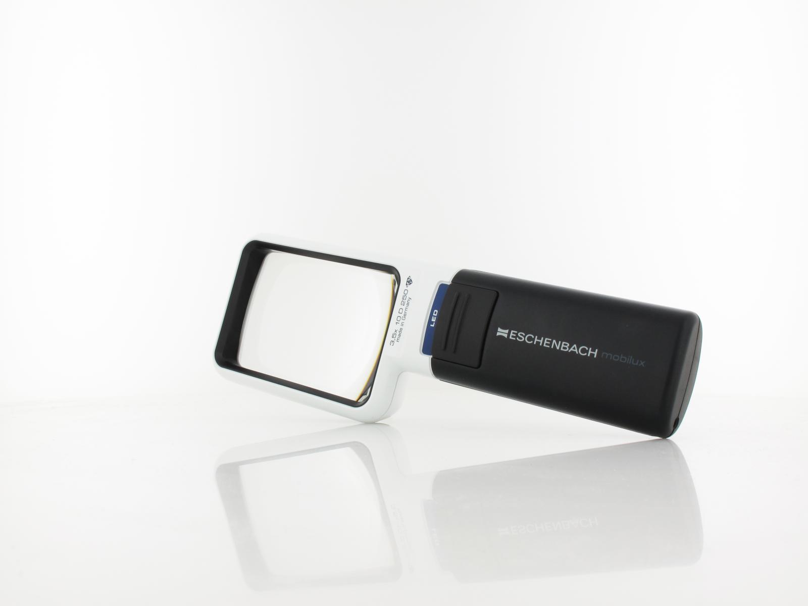 Eschenbach | mobiluxLED 3,5x 78x50mm | black white