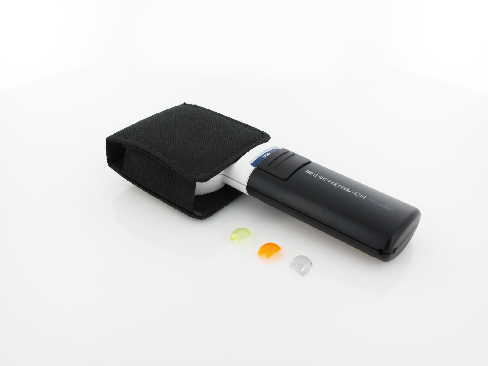 Eschenbach | mobiluxLED 3,5x 78x50mm | black white