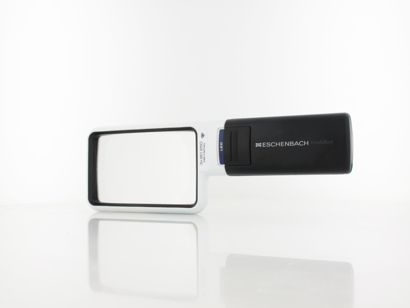 Eschenbach | mobiluxLED 3x 90x54mm | black white