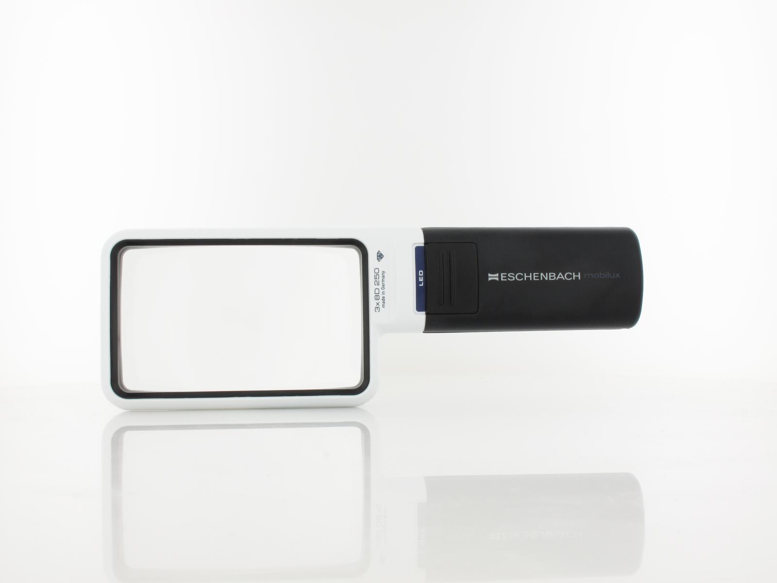 Eschenbach | mobiluxLED 3x 90x54mm | black white