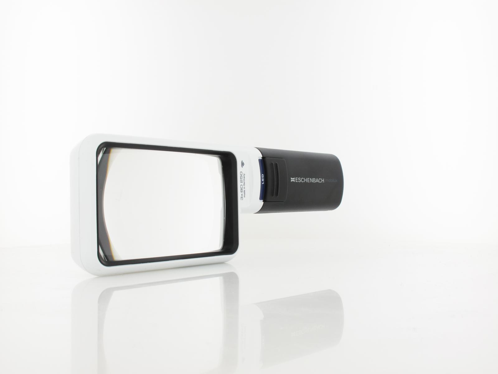 Eschenbach | mobiluxLED 3x 90x54mm | black white