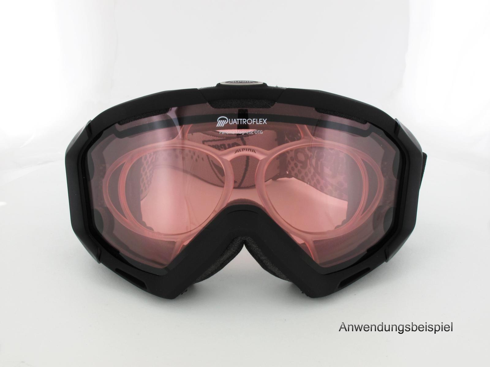 ALPINA | PSO Skibrillen Clip-In LARGE | transparent