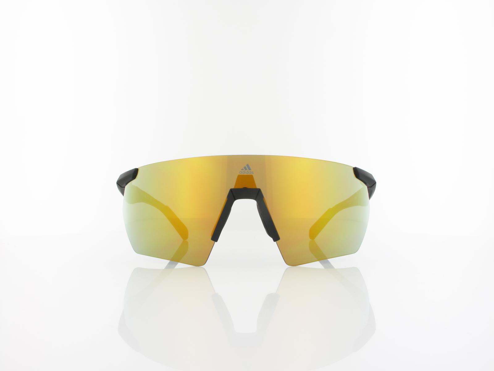 Adidas | SP0062 02G 0 | matte black / brown mirror - clear