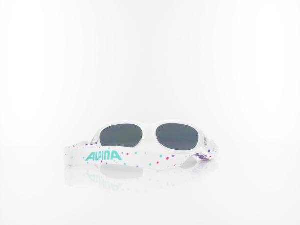 ALPINA | Sports Flexxy Kids A8495 410 47 | white dots / C black
