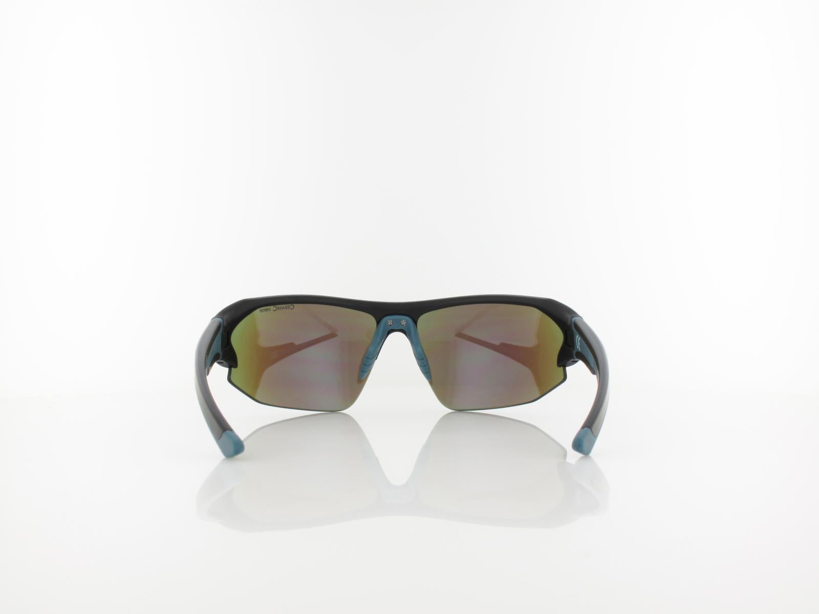 ALPINA | Lyron HR A8632 381 65 | black matt blue / blue mirror