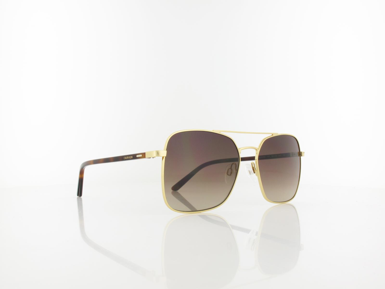 Calvin Klein | CK21305S 717 56 | gold soft tortoise / brown gradient