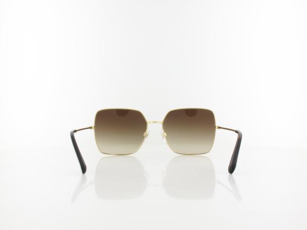 Dolce&Gabbana | DG2242 02/13 57 | gold / brown gradient