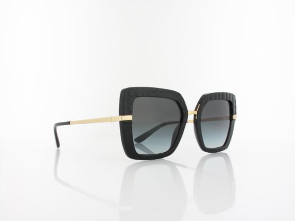 Dolce&Gabbana | DG4373 32888G 52 | black cocco / light grey gradient black