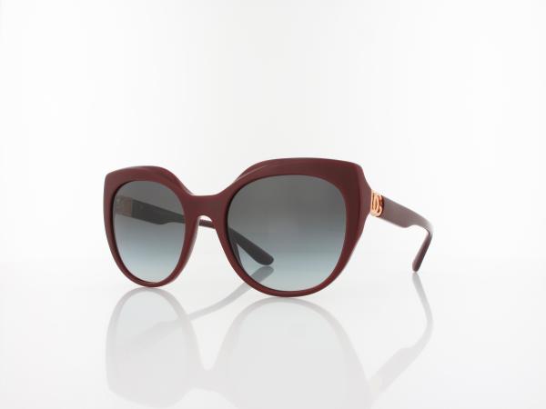Dolce&Gabbana | DG4392 30918G 56 | bordeaux / light grey gradient black