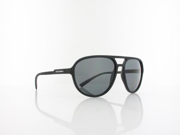 Dolce&Gabbana | DG6150 252581 60 | matte black / dark grey polar