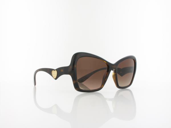 Dolce&Gabbana | DG6153 502/13 55 | havana / gradient brown