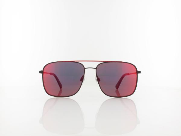 Diesel | DL0295/S 05U 55 | black red / bordeaux mirror