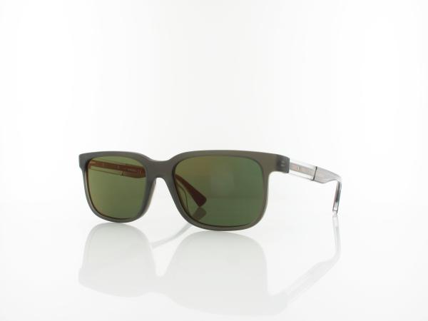 Diesel | DL0341/S 49Q 54 | matte dark brown / green mirror