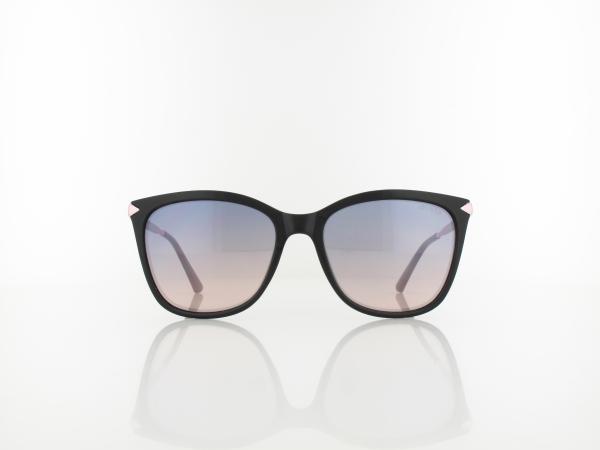 Guess | GU7483 01Z 56 | polished black / violet gradient mirror