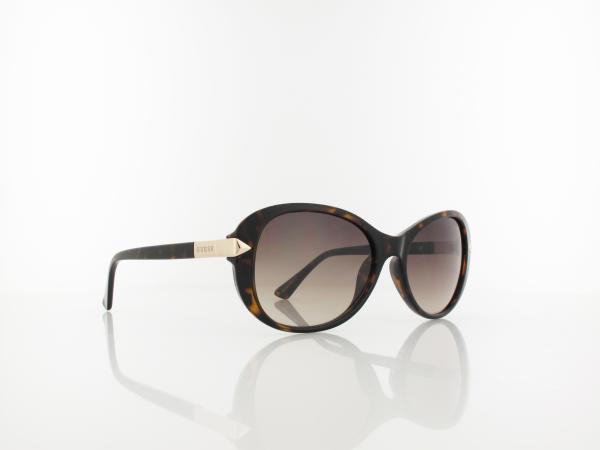 Guess | GU7821 52F 56 | dark havana / gradient brown
