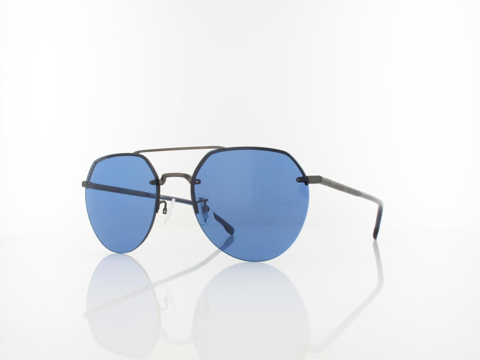Boss | 1142/F/S SVK/KU 59 | matte ruthenium black / blue