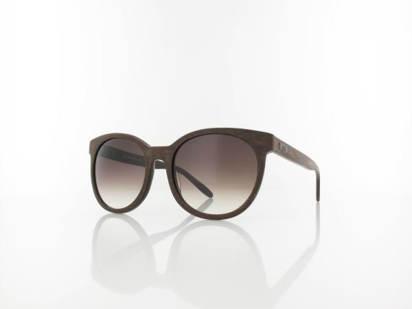 HIS | HS333-002 53 | dark brown / brown gradient